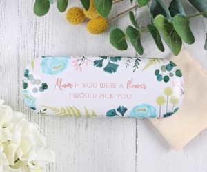 Botanical Mum Glasses Case 